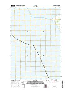 Clatsop Spit 2014 topographic map thumbnail