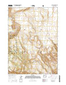 Collins Rim 2014 topographic map thumbnail