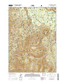 Fish Creek Desert 2014 topographic map thumbnail