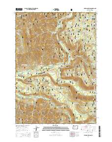 Belknap Springs 2014 topographic map thumbnail