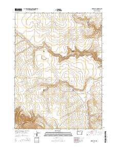 Deer Flat 2014 topographic map thumbnail