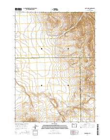 Dust Bowl 2014 topographic map thumbnail