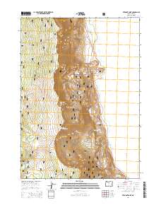 Fremont Point 2014 topographic map thumbnail