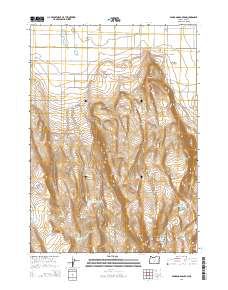 Fandango Canyon 2014 topographic map thumbnail