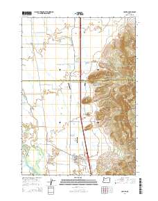 Coburg 2014 topographic map thumbnail