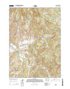 Glide 2014 topographic map thumbnail