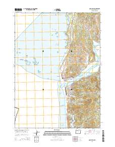 Gold Beach 2014 topographic map thumbnail
