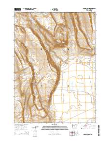 Corporation Rim 2014 topographic map thumbnail