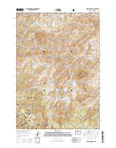 Lawson Mountain 2014 topographic map thumbnail