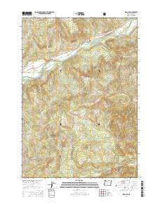Leaburg 2014 topographic map thumbnail