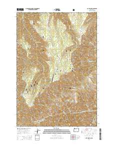 Hat Point 2014 topographic map thumbnail