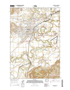 McMinnville 2014 topographic map thumbnail