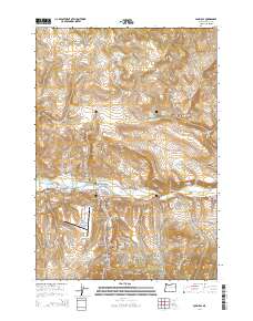John Day 2014 topographic map thumbnail