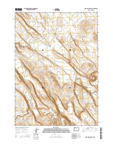 Lake on the Trail 2014 topographic map thumbnail