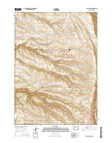 McCoy Ridge 2014 topographic map thumbnail