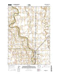 Harrisburg 2014 topographic map thumbnail