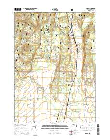 Chemult 2014 topographic map thumbnail