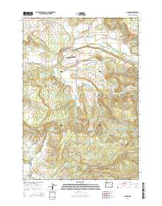 Jordan 2014 topographic map preview