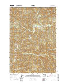 Jordan Creek 2014 topographic map thumbnail