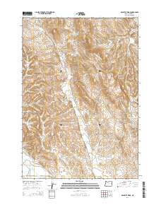 McCarthy Ridge 2014 topographic map thumbnail