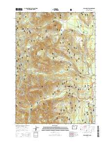 Echo Mountain 2014 topographic map thumbnail