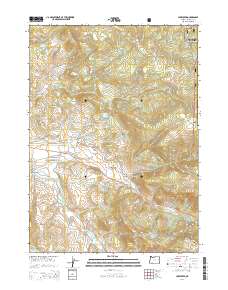 Lake Creek 2014 topographic map thumbnail