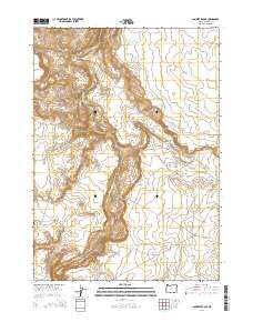 Lambert Rocks 2014 topographic map thumbnail
