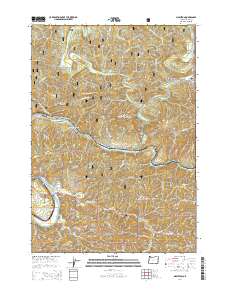 Mapleton 2014 topographic map thumbnail