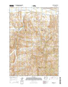 Hereford 2014 topographic map thumbnail