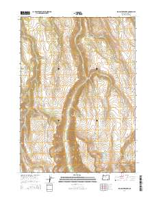 Big Pasture Creek 2014 topographic map thumbnail