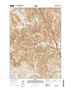 Tub Mountain 2014 topographic map thumbnail