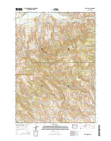 Devils Heel 2014 topographic map preview