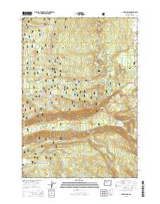 Linton Lake 2014 topographic map thumbnail