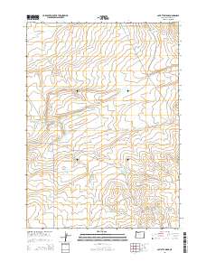 Caviatta Ridge 2014 topographic map thumbnail