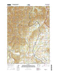 Merlin 2014 topographic map thumbnail