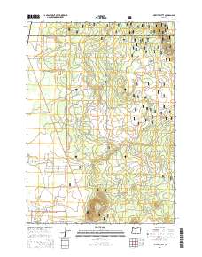 Moffitt Butte 2014 topographic map thumbnail