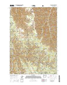 Poison Point 2014 topographic map thumbnail