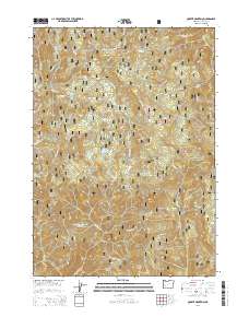 Quartz Mountain 2014 topographic map thumbnail