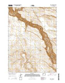 Skull Creek 2014 topographic map thumbnail