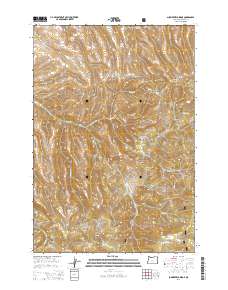 Summerfield Ridge 2014 topographic map thumbnail