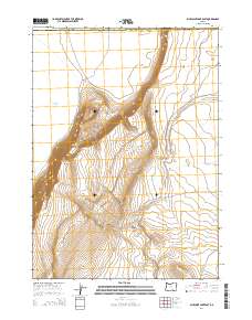 Bluejoint Lake East 2014 topographic map thumbnail