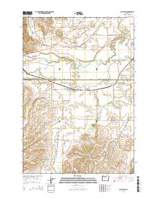 Ballston 2014 topographic map thumbnail