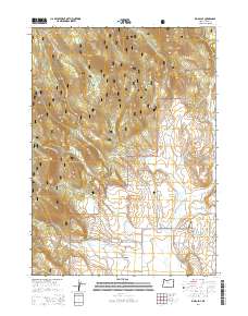 Big Baldy 2014 topographic map thumbnail
