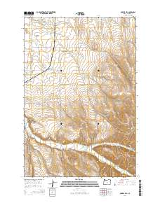 Bowlus Hill 2014 topographic map thumbnail