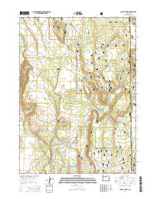 Antler Point 2014 topographic map thumbnail