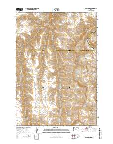 Bath Canyon 2014 topographic map thumbnail
