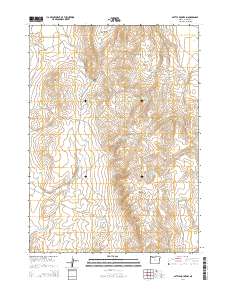 Battle Mountain 2014 topographic map thumbnail
