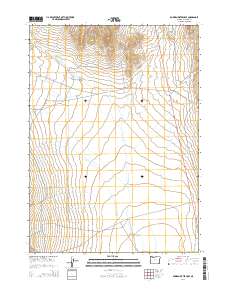 Bowden Waterhole 2014 topographic map thumbnail