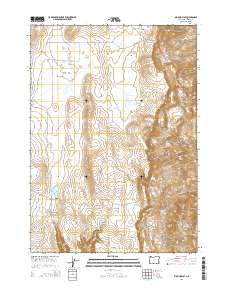Big Mud Flat 2014 topographic map thumbnail