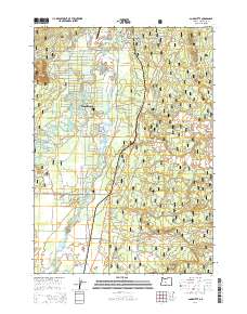 Anns Butte 2014 topographic map thumbnail
